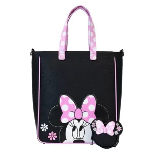 DISNEY – Minnie Floral Rock the Dots – Tote Bag Loungefly