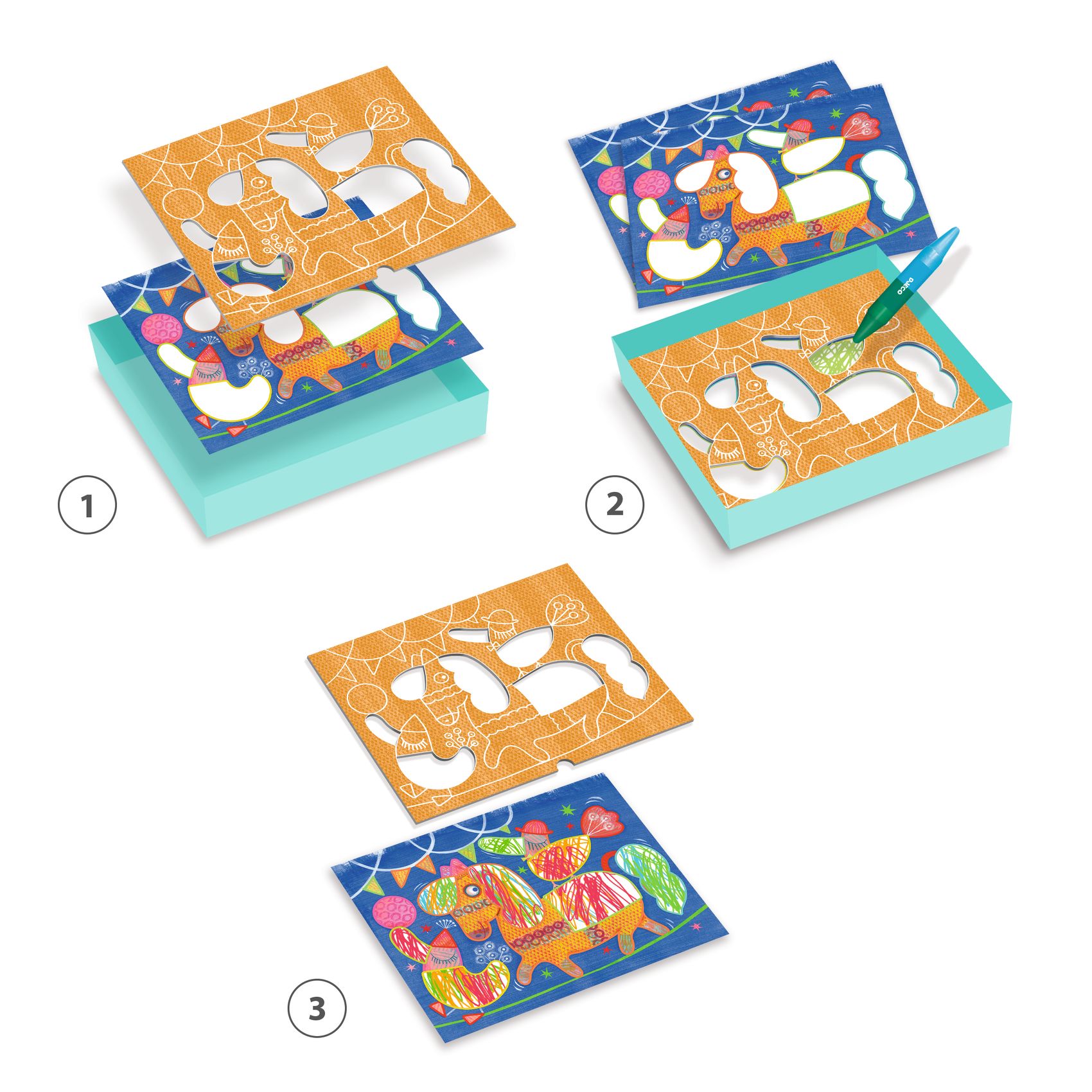 COFFRET COLOR STOP – FUNAMBULES ET BALLES – Image 6