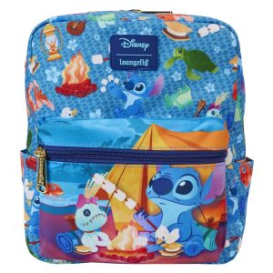 Disney Loungefly – Stitch Camping Cuties – sac à dos Nylon