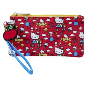 HELLO KITTY – 50ème Anniversaire – Pochette en nylon Poignet Loungefly