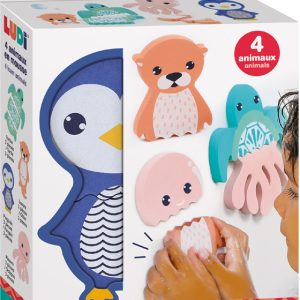4 ANIMAUX DE BAIN RIGOLOS – LUDI